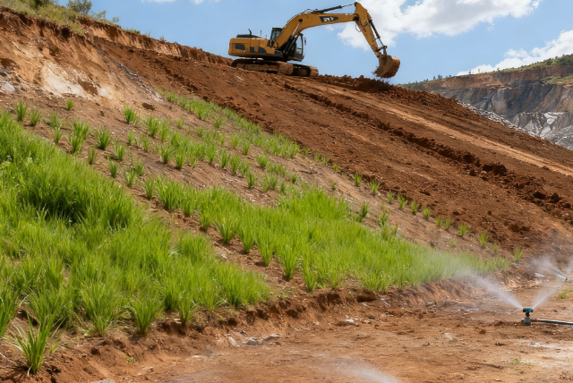 深耕生態修復領域，土壤團粒分析儀成功應用于礦山土壤改良工程